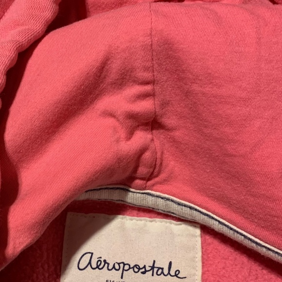 Light pink Aeropostale zip up sweater - Picture 2 of 3